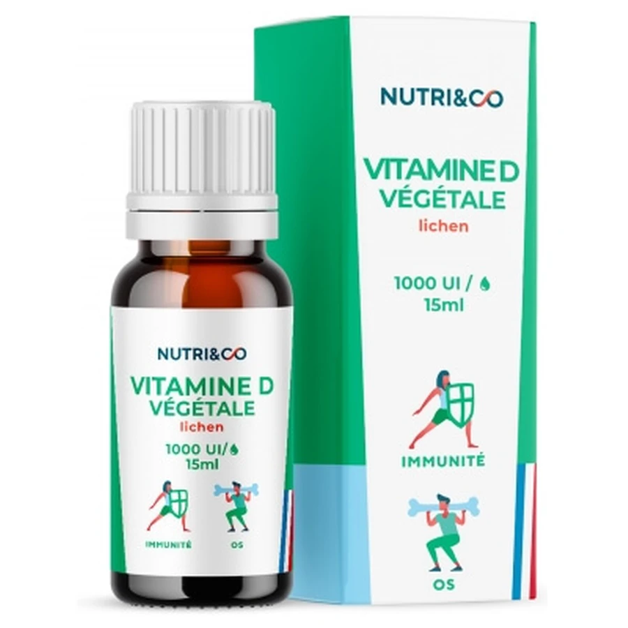 Nutri&Co Vitamine D Végétale 15 ml