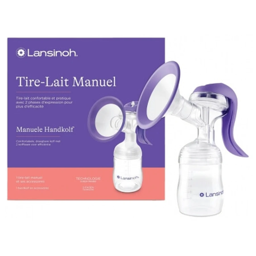 Extractor de leche manual Lansinoh