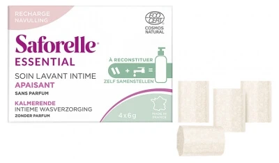 Saforelle Verzachtende Intimereinigingsset - Navulpakket (4 sticks)