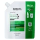 Vichy Dercos Szampon przeciwłupieżowy DS do włosów suchych – ekologiczne opakowanie uzupełniające 390 ml