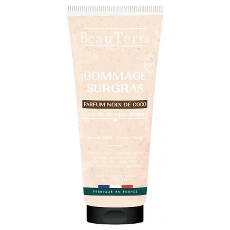 BeauTerra Exfoliant hidratant cu nucă de cocos 200 ml