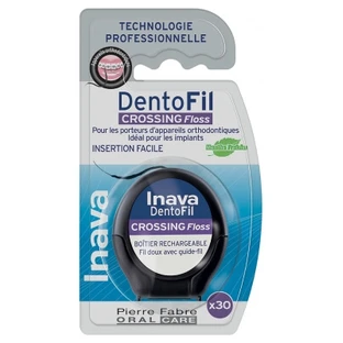 Nitka dentystyczna Inava Dentofil Crossing, 30 m