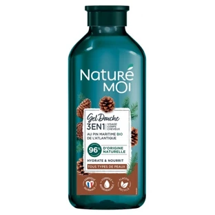 Naturé Moi 3-in-1 biologische douchegel met zeeden, 250 ml
