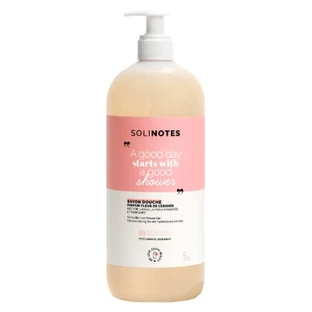 Solinotes Cherry Blossom Shower Soap, 1 Liter