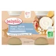 Babybio: puré de leche de cabra, pera e higo, a partir de los 6 meses, ecológico, 2 tarros de 130 g cada uno