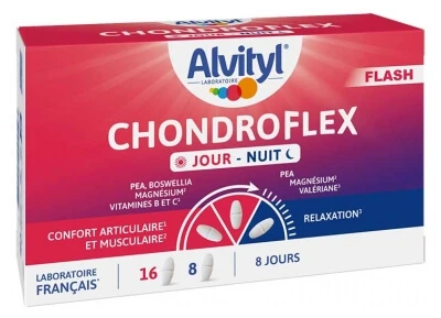 Alvityl Chondroflex Dag en Nacht, 24 tabletten