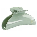 Bachca Opaline watergroene krokodillenhaarspeld, groot formaat