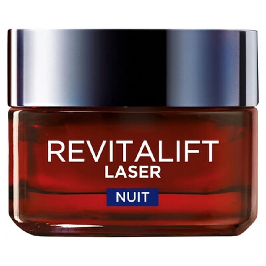 L'Oréal Paris Revitalift Laser – krem na noc o potrójnym działaniu przeciwstarzeniowym, 50 ml: ceny i cechy