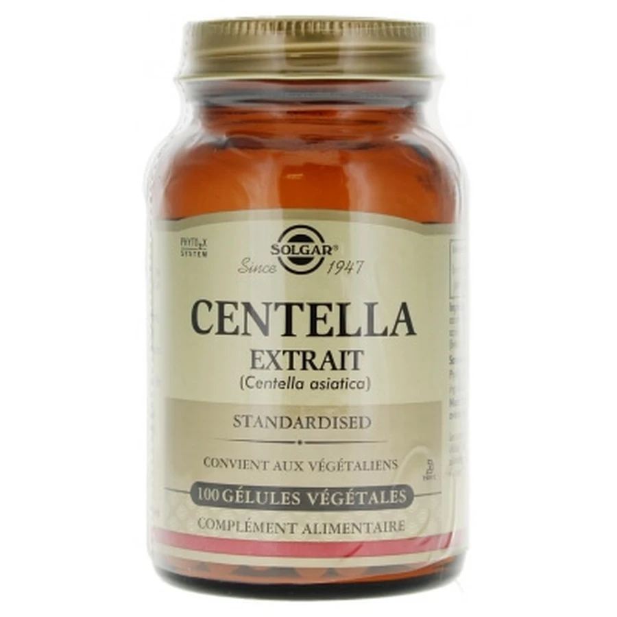 Solgar Estratto di parti aeree di centella, 100 capsule vegetariane