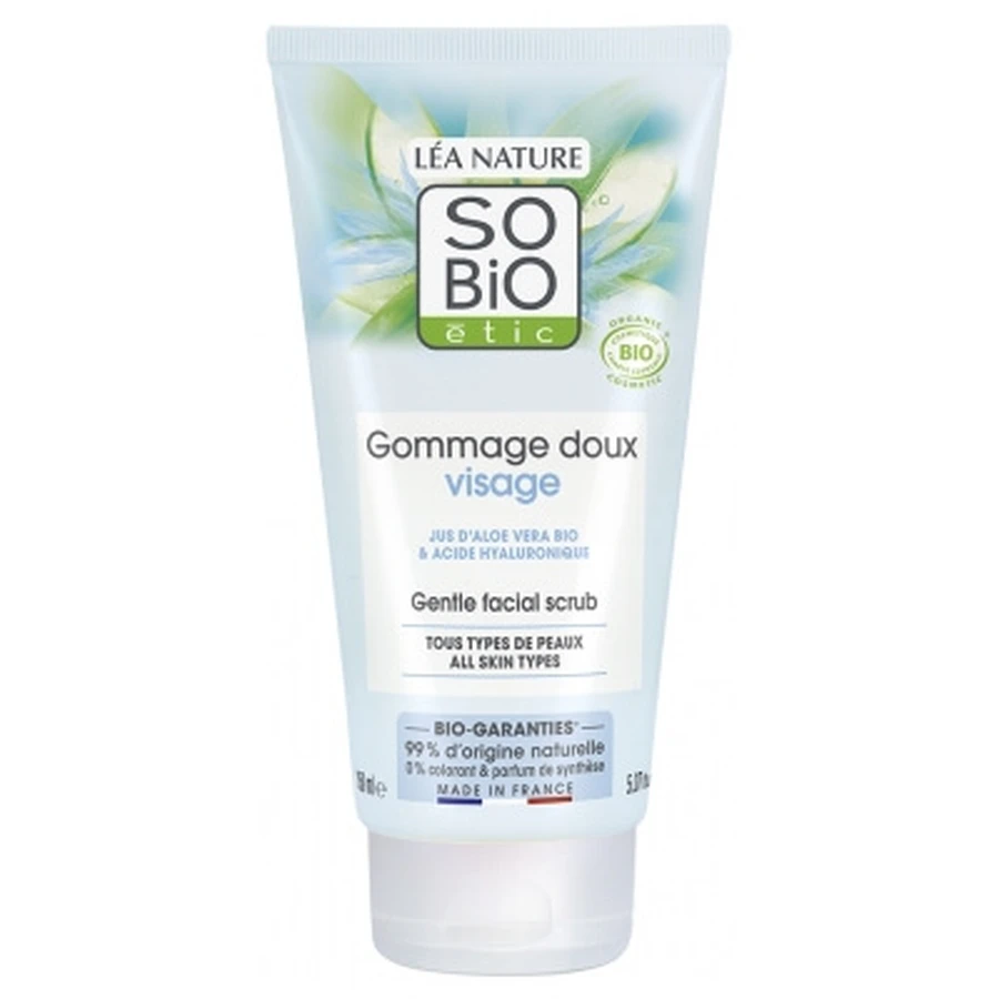 Léa Nature SO BIO étic Bio-Gesichtspeeling für empfindliche Haut 150 ml
