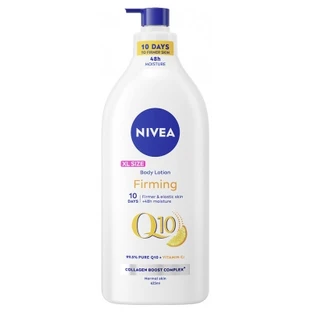 Nivea Q10 Loțiune de corp hidratantă pentru fermitate + vitamina C 625 ml