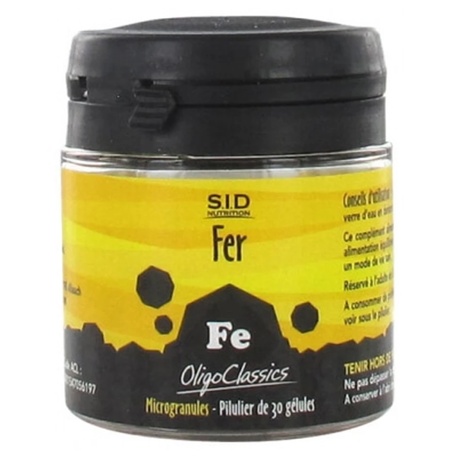 S.I.D Nutrition OligoClassics IJzer 30 capsules
