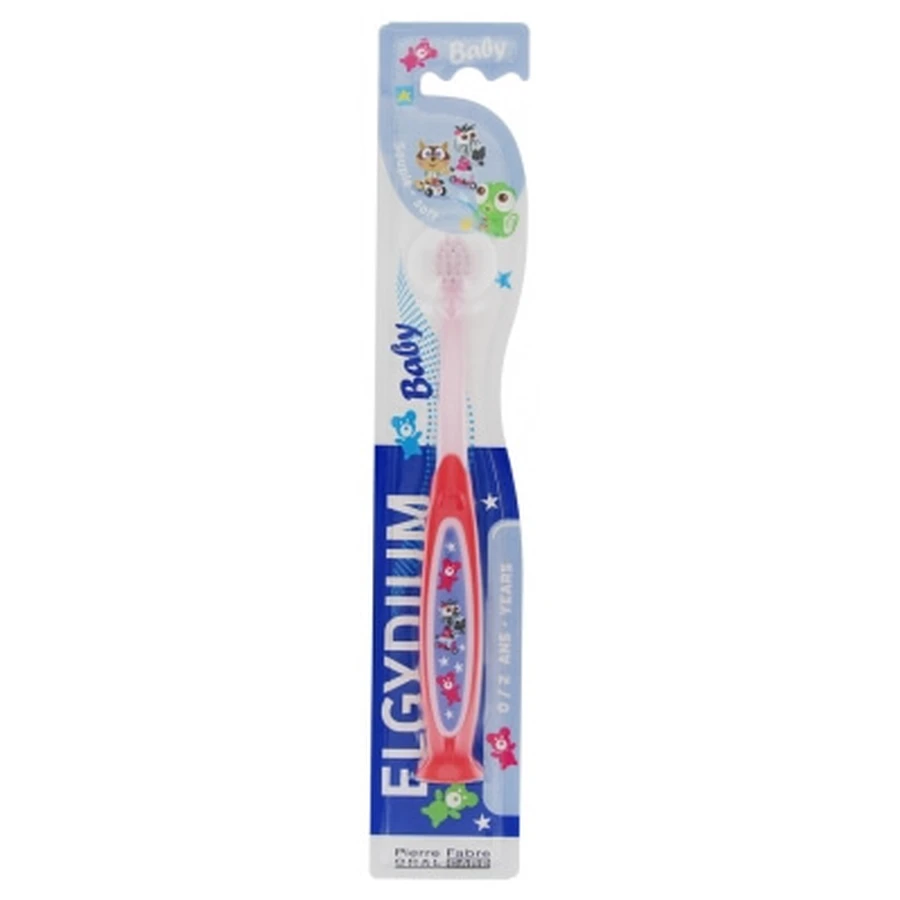 Elgydium Baby Soft Toothbrush for Ages 0–2