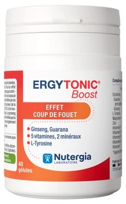 Nutergia Ergytonic Boost 40 capsules