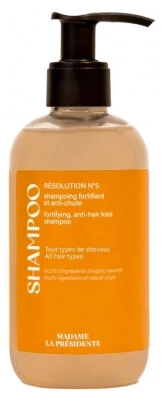Mevrouw de voorzitter Resolutie nr. 5 Versterkende en haaruitvalremmende shampoo voor alle haartypes, 250 ml