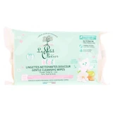 Le Petit Olivier Baby 56 Sanfte Reinigungstücher für Gesicht, Po und Körper