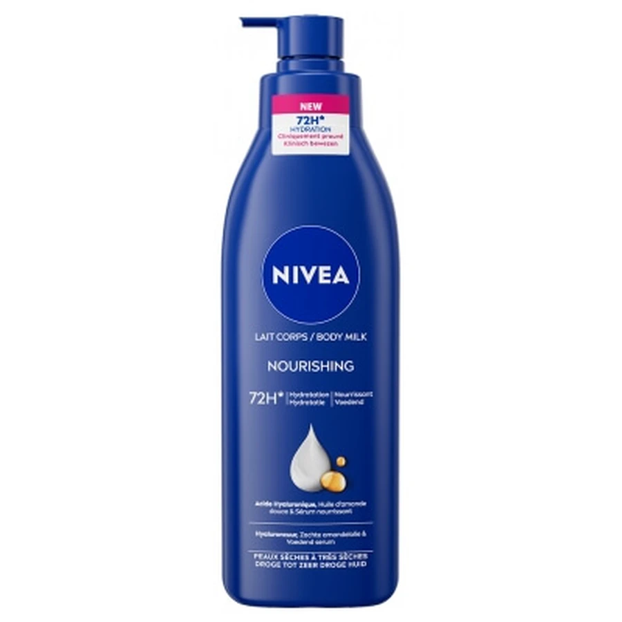 Loción corporal nutritiva Nivea 72 horas, 250 ml