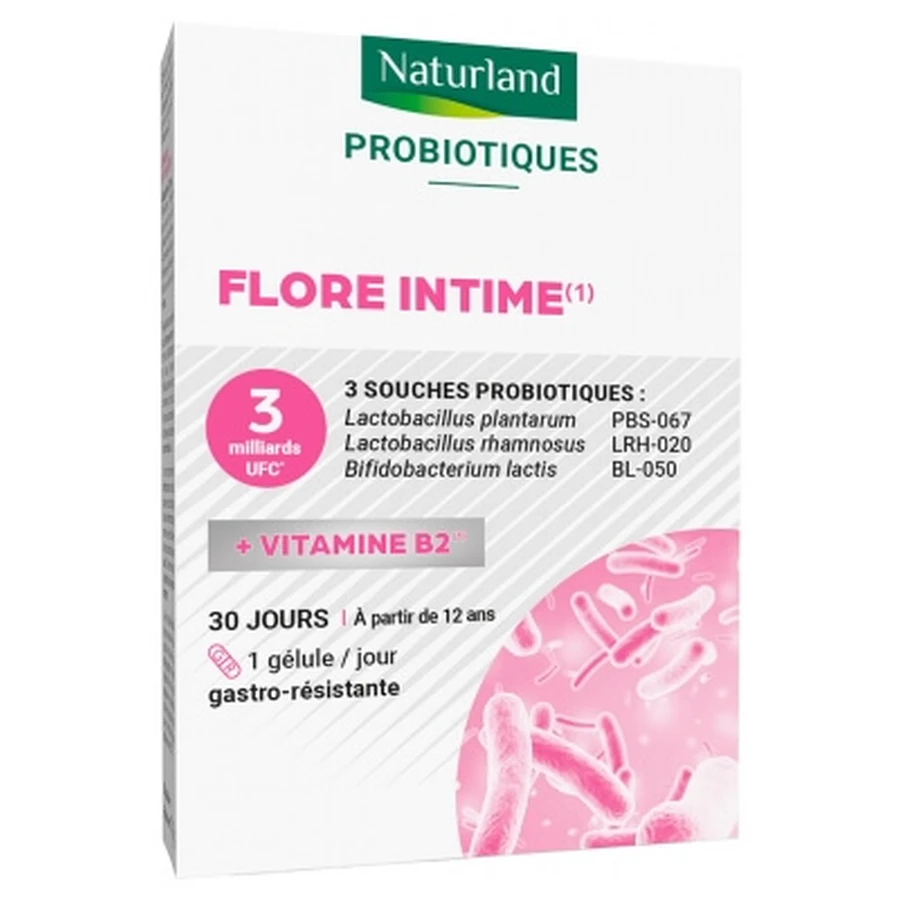 Naturland Probiotice pentru flora intimă, 30 de capsule