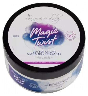 Les Secrets de Loly Ultra-voedende botercrème Magic Twist 250 ml