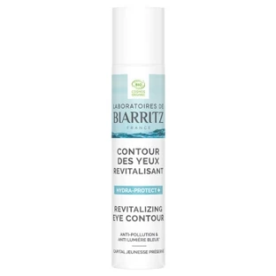 Laboratoires de Biarritz HYDRA-PROTECT + Crema revitalizante ecológica para el contorno de los ojos, 15 ml