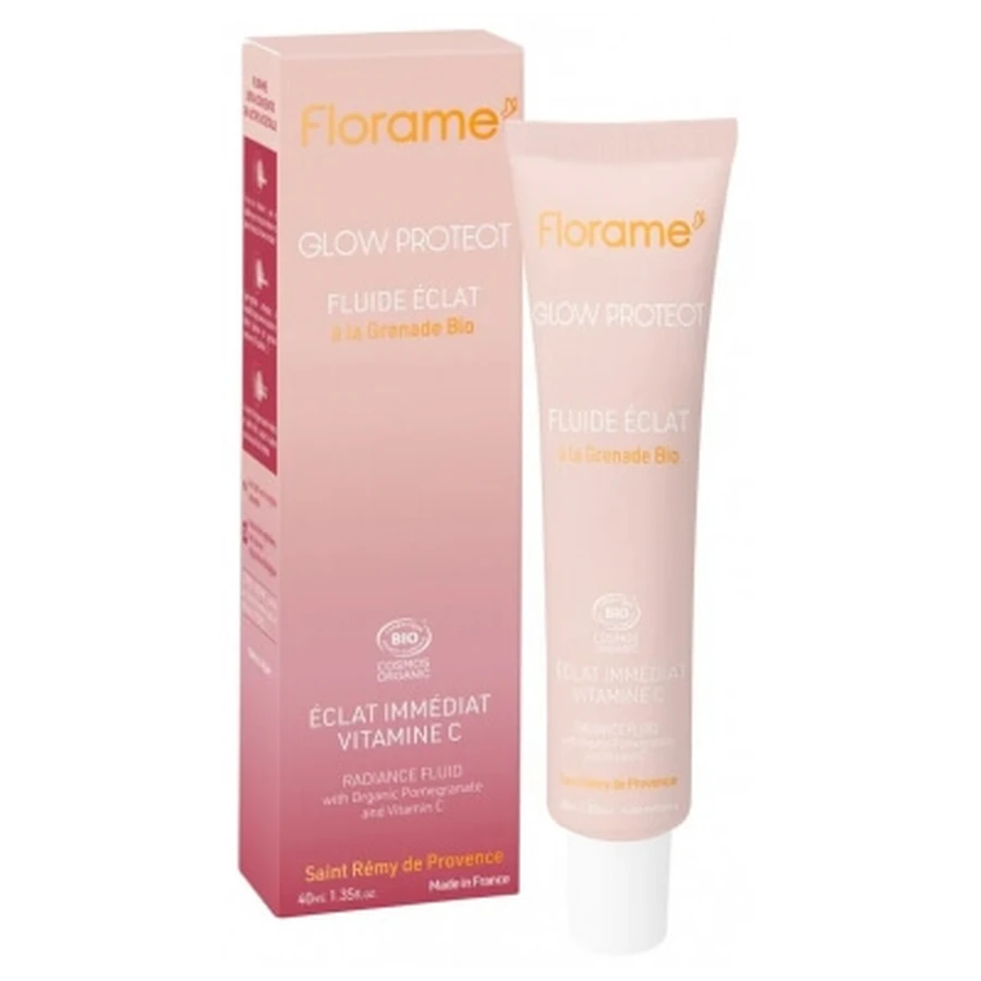 Florame Glow Protect Organic Pomegranate Radiance Serum 40 ml
