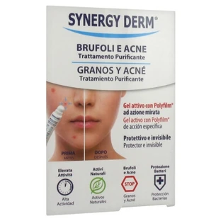 Tratamiento purificante Incarose Synergy Derm para granos y acné, 15 ml