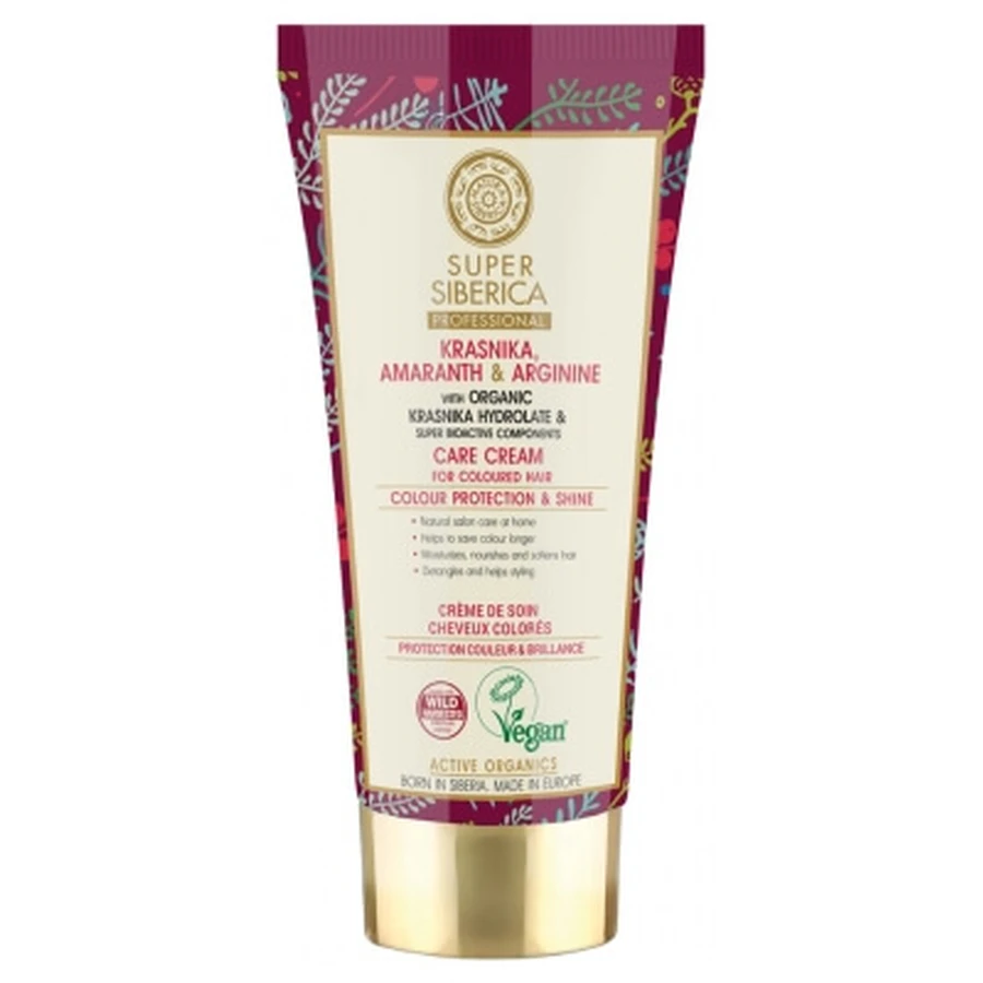 Natura Siberica Super Siberica Cremă de îngrijire pentru părul vopsit 50 ml