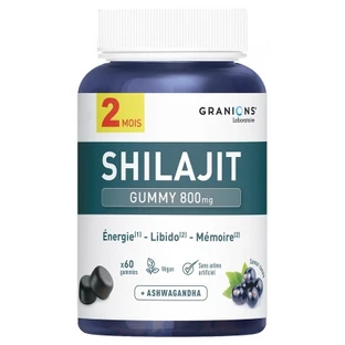 Granions Shilajit 800 mg, 60 gominolas