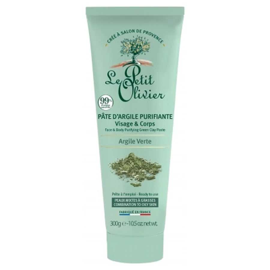 Le Petit Olivier Reinigende grüne Tonerde-Paste, 300 g