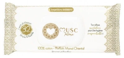Musc Intime Oriental Monoï intieme doekjes, 30 doekjes