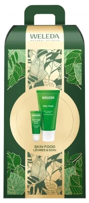 Weleda Skin Food Herstellende Crème 30 ml + Intensief Voedende Lippenbalsem 8 ml