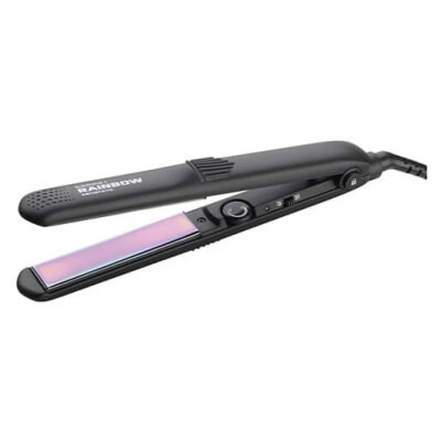 Gamma Piu Rainbow Black Haarglätter