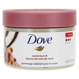 Exfoliante corporal Dove Deep con azúcar moreno y manteca de coco, 298 g