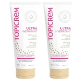 Topicrem Ultra-hydraterende glanzende bodylotion, 2-pack (elk 200 ml)