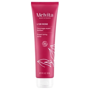 Melvita L'Or Rose Exfoliant organic tonifiant pentru experți 150 ml