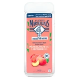 Gel de ducha y baño «Extra Suave» de Le Petit Marseillais con melocotón blanco y nectarina ecológicos, 650 ml