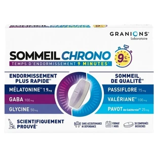 Granions Chrono Sleep, 30 zweischichtige Tabletten