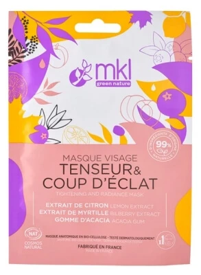 MKL Green Nature Radiance-Boosting Verstevigend Gezichtsmasker