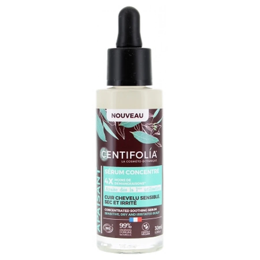 Centifolia Biologisch Geconcentreerd Serum voor de gevoelige, droge en geïrriteerde hoofdhuid, 30 ml