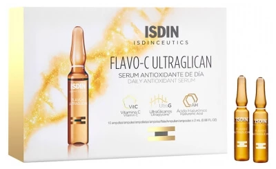 Isdin Isdinceutics Flavo-C Ultraglican 10 ampullen