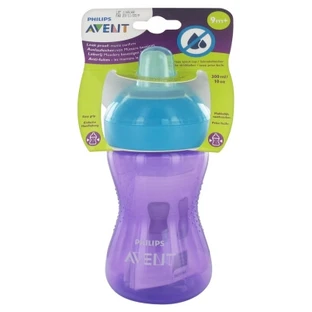 Avent Cană cu gura de scurgere flexibilă, 300 ml, de la 9 luni în sus