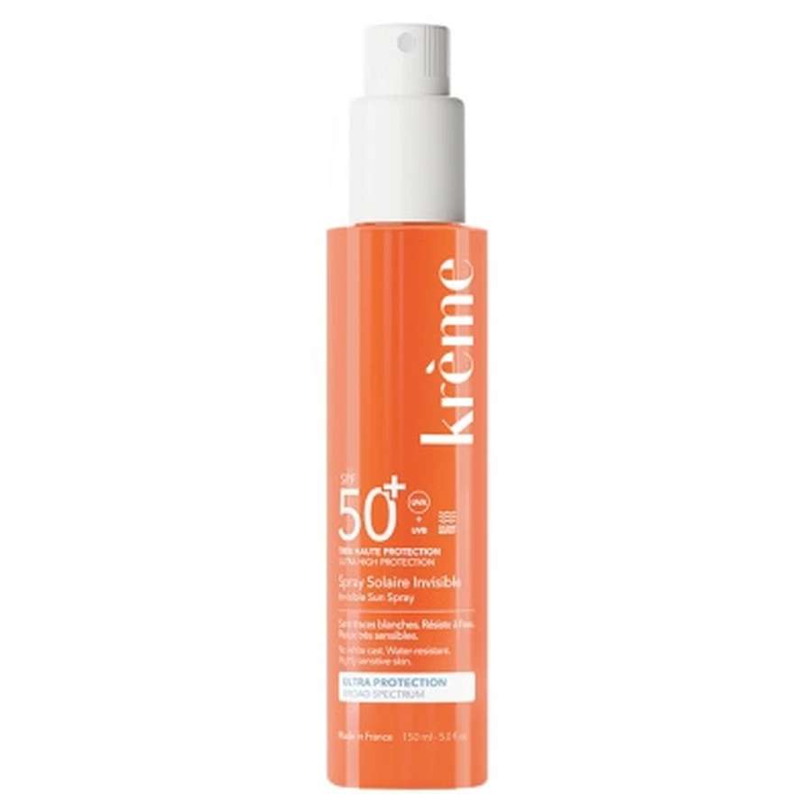 Niewidoczny spray z filtrem przeciwsłonecznym SPF 50+ 150 ml: ceny i cechy