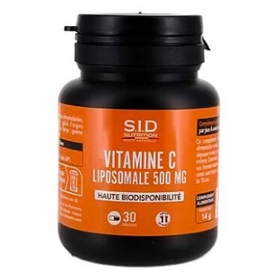 S.I.D Nutrition Liposomalna witamina C 500 mg, 30 kapsułek