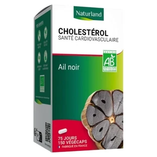 Ajo negro ecológico de Naturland, 150 cápsulas vegetales