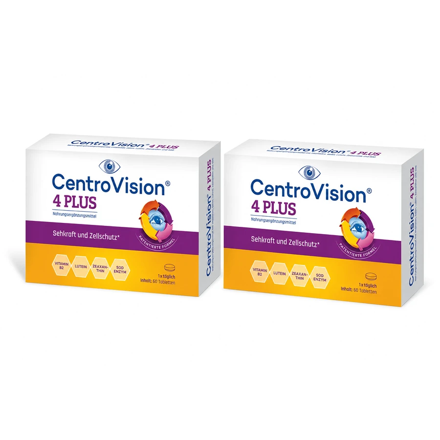 CentroVision 4 PLUS 2 × 60 Kapseln