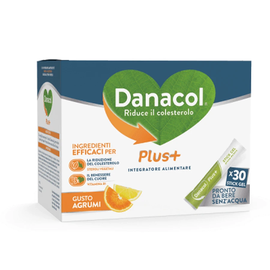 Danacol plus+ 2 × 30 Gel-Sticks