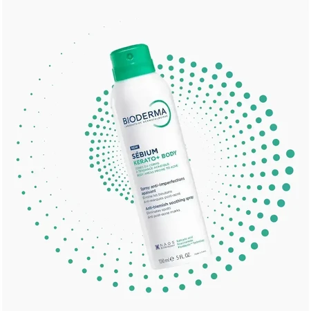 Sebium Kerato+ Body Spray, 2 x 150 ml, Bioderma 