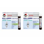Doppelherz COLAGEN 11.000 PLUS. 2 x 30 flesjes