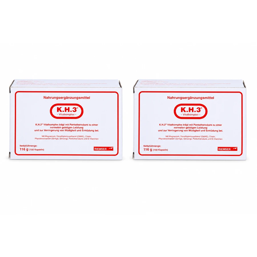 K.h.3 Vital Complex-capsules, 2 x 150 capsules