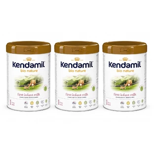 Kendamil Bio Nature zuigelingenvoeding, vanaf de geboorte, 3 x 800 g
